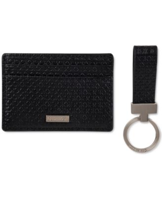 Calvin Klein - Men's Micro CK Cardcase With Key Wallet