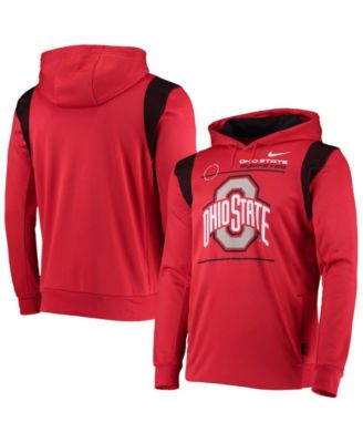Nike - Men's Ohio State Buckeyes 2021 Player Sideline Performance Hoodie