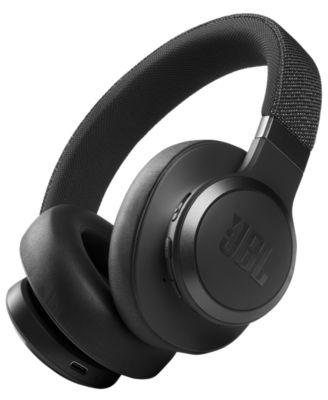 JBL - - Live 660NC Bluetooth Over Ear Headphones - White