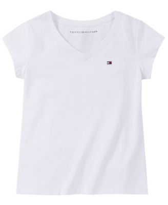 Tommy Hilfiger - Cotton V-Neck T-Shirt, Big Girls (7-16)