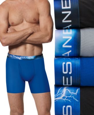 Hanes - Men's Ultimate 4pk. Sport Boxer Briefs