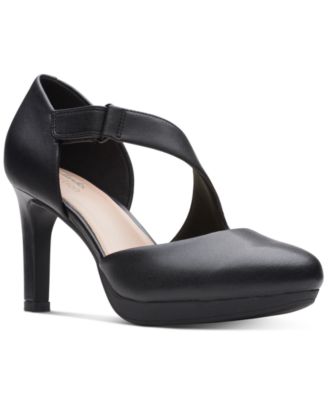 Clarks - Women's Ambyr Glow Asymmetrical Comfort Pumps