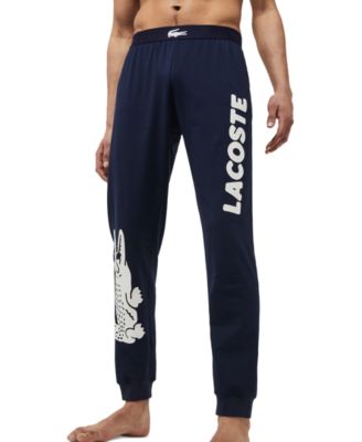 Lacoste - Men's Crocodile Print Stretch Cotton Pajama Pants