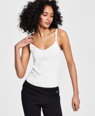 Bar III - Women's Ribbed Sweater Camisole