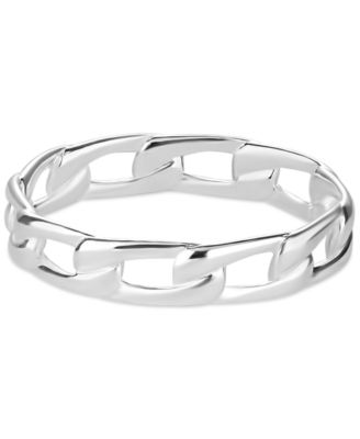 Giani Bernini - Polished Chain Link Band in Sterling Silver