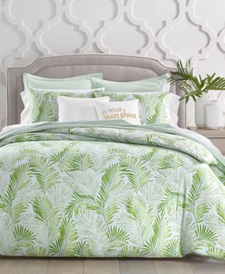 Charter Club - Damask Designs Cascading Palms 300-Thread Count 3-Pc. Duvet Cover Set, Twin, Created for Macy's