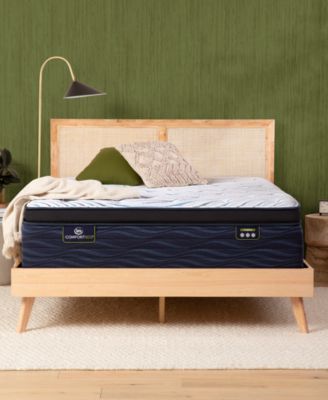 Serta - iComfortECO™ Q40HD Quilted Hybrid 16" Ultra Plush Pillow Top Mattress, Queen