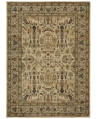 Karastan - Spice Market Cassis Cream 2' x 3' Area Rug