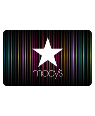 Macy's - Rainbow Star E-Gift Card