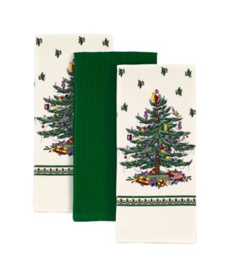 Spode - Christmas Tree 3pc Kitchen Towels