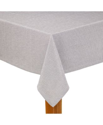 Lintex - Danube 60"x84" 52%Cottom 48%Poly Tablecloth Steel