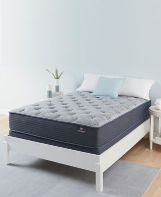 Serta - LUXE Chamblee 12.5" Firm Mattress Set- Queen
