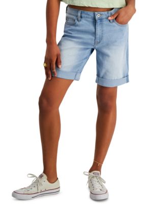 Celebrity Pink - Juniors' Bermuda Denim Shorts
