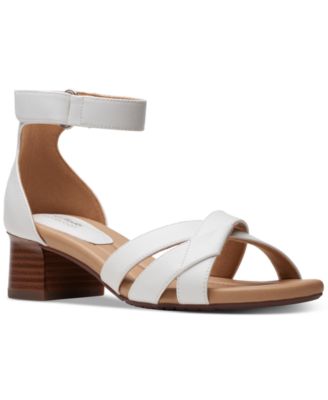 Clarks - Women's Desirae Lily Ankle-Strap Sandals