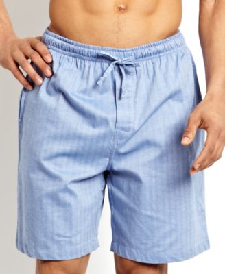 Nautica - Sleepwear, Blue Herringbone Short