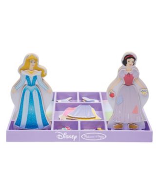 Melissa and Doug - Sleeping Beauty  Snow White Wooden Magnetic Dress-Up