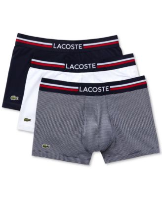 Lacoste - Men's 3-Pk. Stretch Trunks