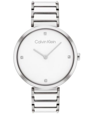 Calvin Klein - Women's Minimalistic Stainless Steel Bracelet Watch 36mm