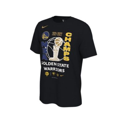 Nike - Men's Black Golden State Warriors 2022 NBA Finals Champion Locker Room T-Shirt