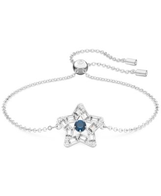 Swarovski - Baguette Crystal Star Charm Slider Bracelet