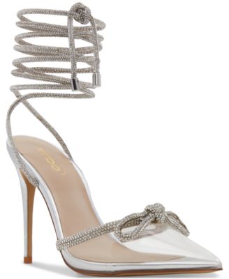 ALDO - Women's Halalia Ankle-Tie Pointed-Toe Dress Pumps