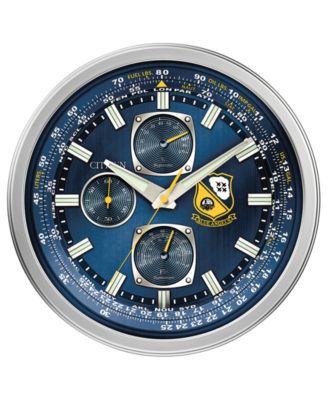 Citizen - Gallery Indoor/Outdoor Blue Angels Silver-Tone and Blue Wall Clock