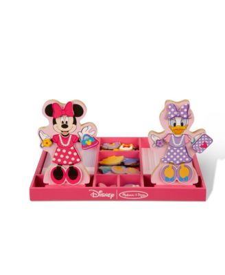 Melissa and Doug - Minnie  Daisy Wooden Magnetic Dress-Up