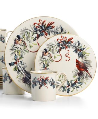 Lenox - Winter Greetings 12-Piece Dinnerware Set