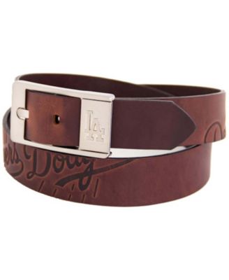 Eagles Wings - Men's Los Angeles Dodgers Brandish Leather Belt