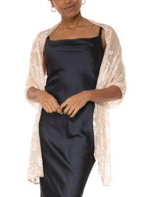 INC International Concepts - Floral Burnout Evening Wrap
