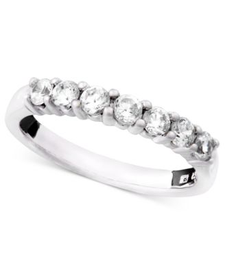 Macy's - Seven Diamond Band Ring in 14k Gold (3/4 ct. t.w.)